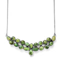 Artisan Crafted Sonoran Gold Turquoise Necklace 18-20 Inches in Sterling Silver 40.00 ctw - Sticky add to cart bar