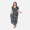 Black Brushstroke Print