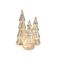 Lumabase Set of 3 Battery Operated Glass Trees - Sticky add to cart bar