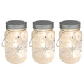 Lumabase Set of 3 Mason Jars Filled with String Lights - Sticky add to cart bar