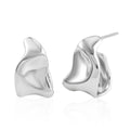 Rhodium Over Sterling Silver Earrings 7.85 Grams - Sticky add to cart bar