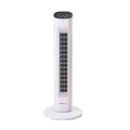 Remote Control Tower Fan with Copper Motor in 2 Modes & 3 Speed - White (11.8"x11.8"x30.7") - Sticky add to cart bar