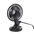 Black Portable Lightweight Fan with 2 Speed Low & High (Voltage: 0.35A, 18W) (7.48"x7.59"x11.10") - Sticky add to cart bar