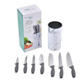 Symphony Home 7PCS Kitchen Knives Block Set with Holder - Sticky add to cart bar