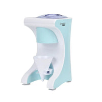 Snow Cone Shaved Ice Crusher Machine with One Plastic Cup - Blue (120V 60HZ 60W)