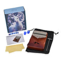 Kalimba- 17 Sound Thumb Piano - Brown (6.88"x4.72"x1.30") - Sticky add to cart bar
