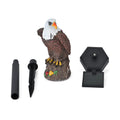 Eagle Figurine Solar Stake Outdoor Waterproof Garden Light (5.51"x2.75"x16.9") - Sticky add to cart bar
