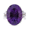 Oval Amethyst