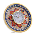 Traditional Design Handcrafted Marble Table Clock SIZE: 6 Inches (dia) - Sticky add to cart bar