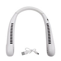 White Bladeless Hanging Neck Fan (5V/1A, 5W)