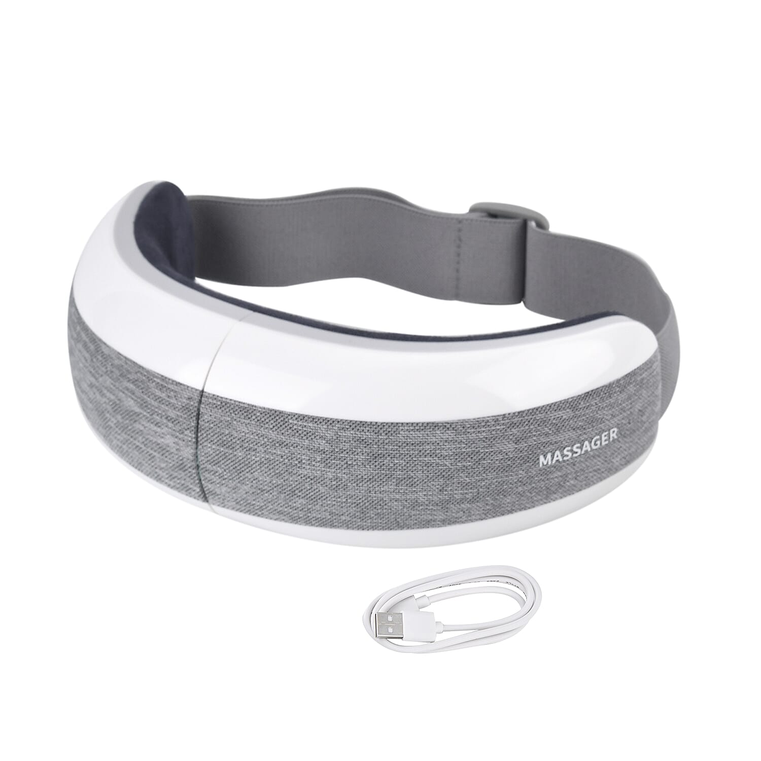 Eye Massager with Heat and Compression, Vibration, Music Function (1200 mAh)