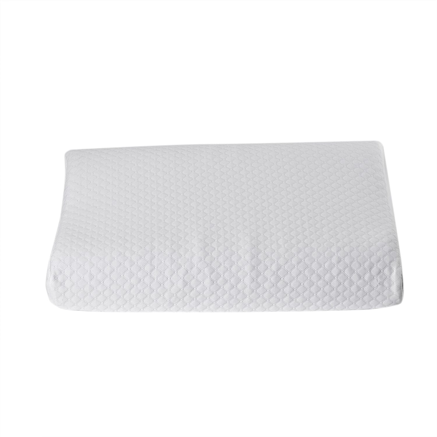 Ergonomic Orthopedic Supported Memory Foam Pillow - Purple