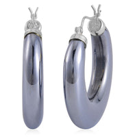 Terahertz Hoop Earrings in Vermeil YG Over Sterling Silver 63.75 ctw