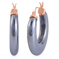 Terahertz Hoop Earrings in Vermeil YG Over Sterling Silver 63.75 ctw - Sticky add to cart bar