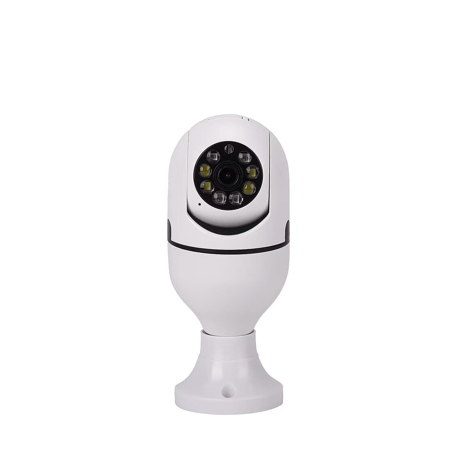 Security Camera Bulb with Night Vision, 360 Degree View, WiFi Connectivity, Two Way Audio Communication, Night Vision, Detection and Notification