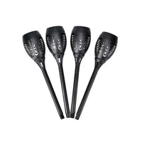 Set of 4pcs Solar Dancing Flame Torch Light