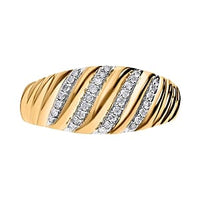 White Diamond 0.25 ctw Ring