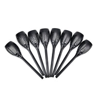 Set of 8pc Solar Dancing Flame Torch Light
