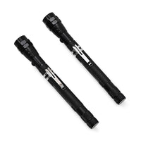 Symphony Home Set of 2 Flexible 3LED Flashlight with Magnetic - Black