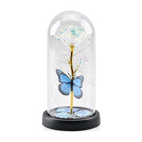 Rose Decoration with LED String Light (3 AAA Battery Not Included) (8.3")