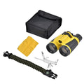 Set of 3 Survival Kits: Included Telescope, 4-in-1 Survival Bracelet and 6-in-1 Multifunctional Knife - Yellow - Sticky add to cart bar