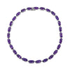 Amethyst in Oval