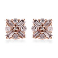 Luxoro Natural Pink Diamond I3 0.25 ctw Earrings in 10K Rose Gold - Sticky add to cart bar