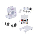 Purple Mini Multifunctional Household Sewing Machine with Template and Sewing Kit - Sticky add to cart bar