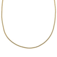 18K Yellow Gold Tulang Naga Necklace 18 Inches 15.85 Grams