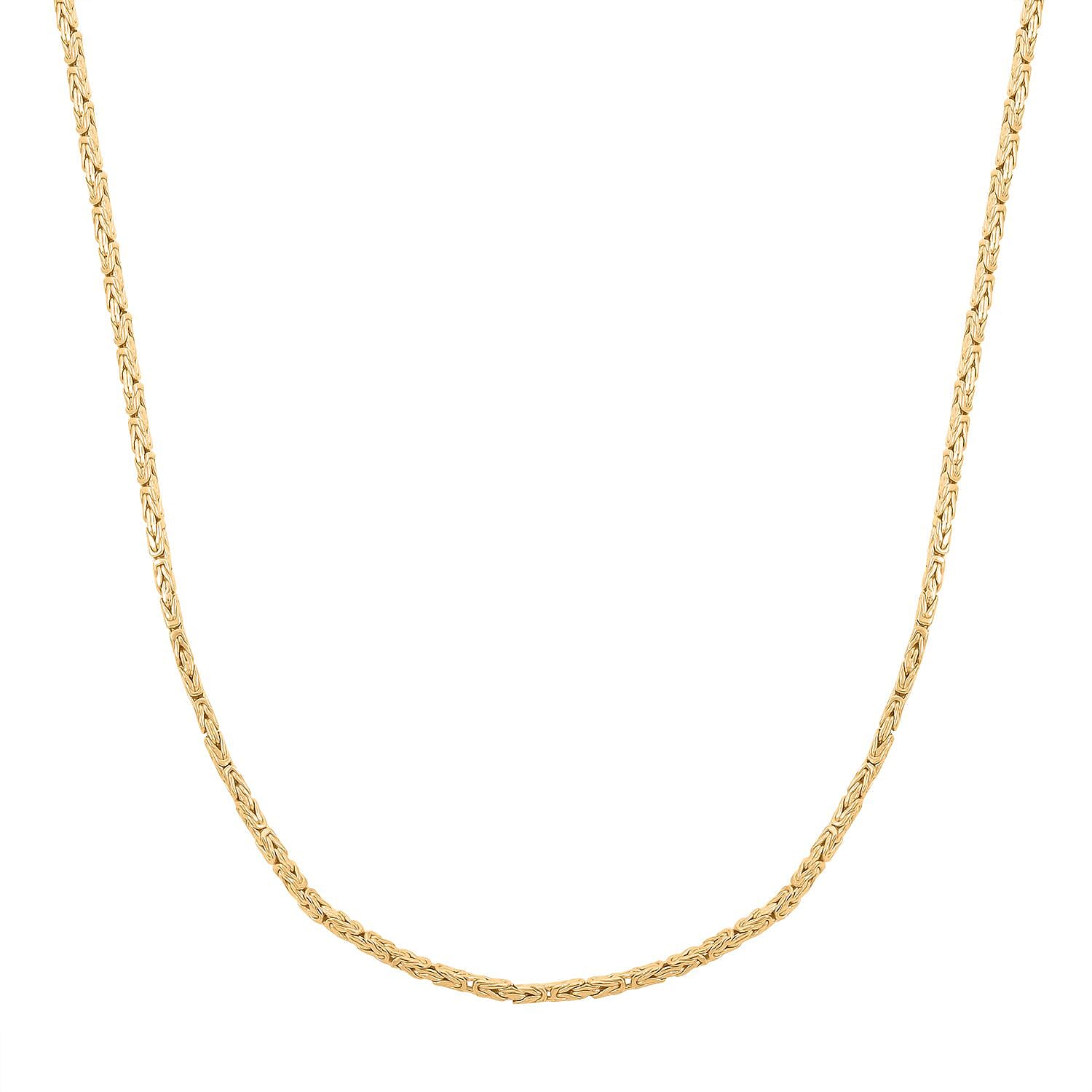 18K Yellow Gold Borobudur Necklace 18 Inches 17.60 Grams