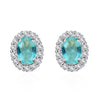 Simulated Sky Blue Diamond