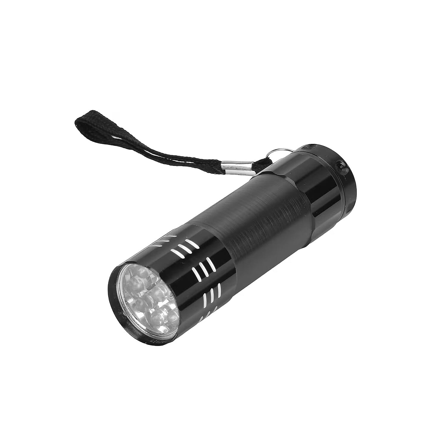 Black 9 LED UV Flash Light (3xAAA Battery Not Included)