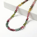 Certified & Appraised Iliana 18K Yellow Gold AAA Multi-Tourmaline Beaded Necklace (18 Inches) with 2 Inch Extender 60.00 ctw - Sticky add to cart bar