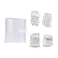 Transparent Jewelry Storage Book with 160 Slots