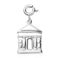 Platinum Over Sterling Silver Museum Charm 3.20 Grams - Sticky add to cart bar