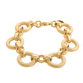 Link Bracelet in Goldtone (8.00 In) - Sticky add to cart bar
