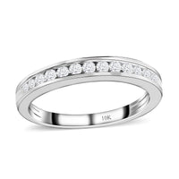 10K White Gold Diamond Ring (Size 7.0) 1.50 ctw