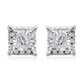 NY Closeout 10K White Gold Diamond Earrings 1.00 ctw - Sticky add to cart bar