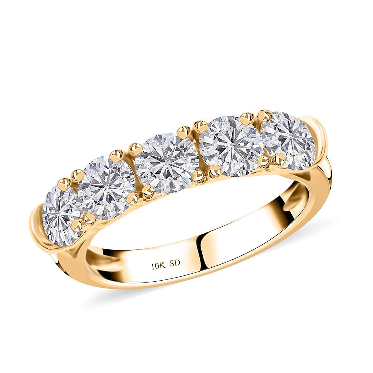 Modani 14K Yellow Gold Diamond Ring (Size 6.0) 4.80 Grams 2.60 ctw