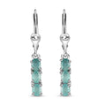 Grandidierite Lever Back Earrings in Platinum Over Sterling Silver 1.00 ctw - Sticky add to cart bar