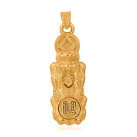 Electroform Pixiu Pendant in 24K Yellow Gold 3.3 Grams
