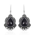 Shungite Dangle Earrings in ION Plated Copper 40.00 ctw - Sticky add to cart bar
