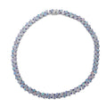 TLV Premium Ethiopian Welo Opal, Tanzanite Necklace (18 Inches) in Platinum Over Sterling Silver 51.30 ctw - Sticky add to cart bar