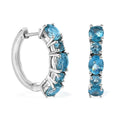 Betroka Blue Apatite Hoop Earrings in Platinum Over Sterling Silver 2.70 ctw - Sticky add to cart bar