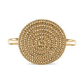 Luxoro 10K Yellow Gold Rope Chain Texture Ring (Size 10.0) 3 Grams - Sticky add to cart bar