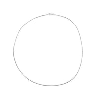 Sterling Silver Box Link Chain 18 Inches 1.93 Grams