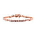 Luxoro Natural Pink Diamond I3 2.00 ctw Linking Bracelet in 10K Rose Gold (7.25 In) 11.10 Grams - Sticky add to cart bar
