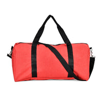 Red Color Durable and Lightweight Travel Bag (21.3"x11"x11.8") with Handle Drop and Shoulder Strap