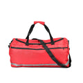 Red Polyester Large-capacity Travel Bag (24.4"x9.5"x12") with Shoulder Strap - Sticky add to cart bar