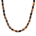 One Time Only Yellow Tigers Eye Necklace (18-20 Inches) in Goldtone 204.00 ctw - Sticky add to cart bar